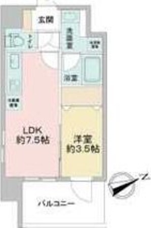 江坂駅 徒歩7分 4階の物件間取画像